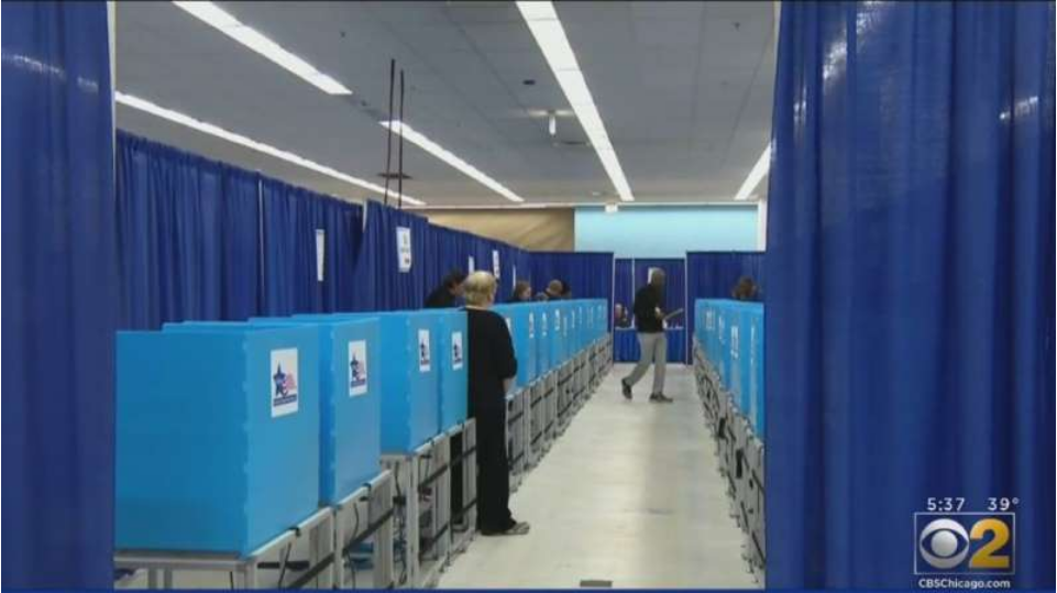 芝加哥多名基层民意测验工人后来因COVID-19而病倒，一名民意测验工作者死亡