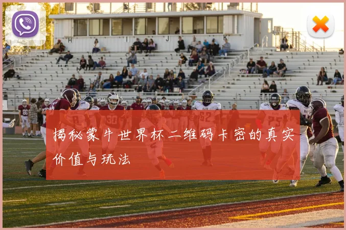 揭秘蒙牛世界杯二维码卡密的真实价值与玩法